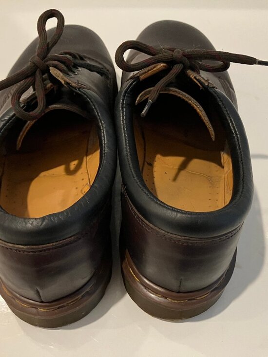 Dr. Martens Docs 8053 5-eye Oxford shoe brown Made in England UK 8M US 9M VGC main image 5
